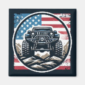 MONSTER TRUCK MAGNEET (Voorkant)