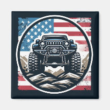 MONSTER TRUCK MAGNEET