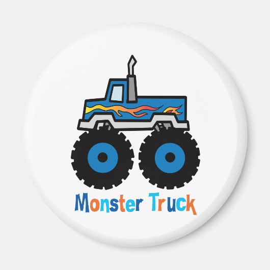 Monster Truck Magneet (Voorkant)