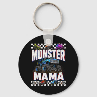Monster Truck Mama Family Matching Monster Trucks Sleutelhanger