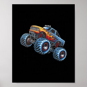 Monster Truck Mama Mom Monster Truck zijn mijn Jam Poster