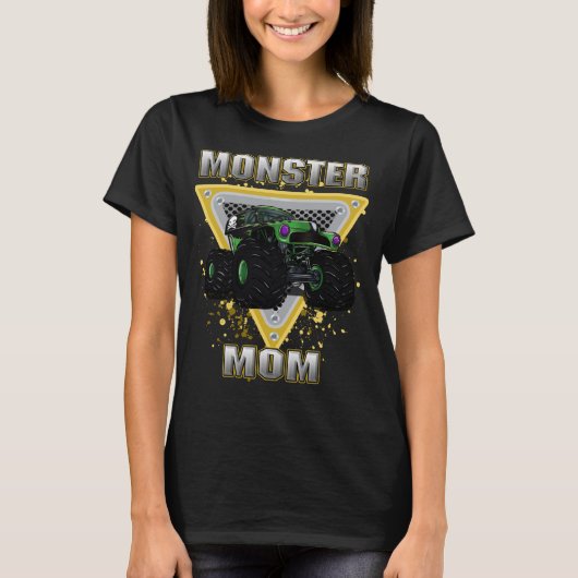 Monster Truck mama T-shirt (Voorkant)
