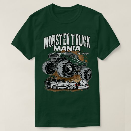 Monster Truck Mania Group T-shirt (Design voorkant)