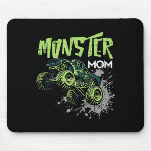 Monster Truck Moeder Off Road Racen Familie Matchi Muismat