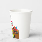 Monster Truck monsters verjaardag Papieren Bekers (Links)