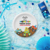 Monster Truck monsters verjaardag Papieren Bordje (Feest)