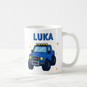 Monster Truck Naam Leeftijd Verjaardag  Koffiemok