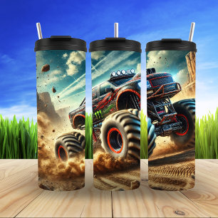 Monster Truck Off-Road Racing Power Thrill Thermosbeker