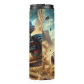 Monster Truck Off-Road Racing Power Thrill Thermosbeker (Achterkant)