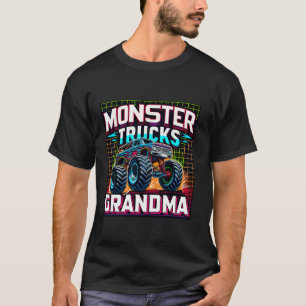Monster Truck Oma Monster Truck Zijn Mijn Jam Tru T-shirt