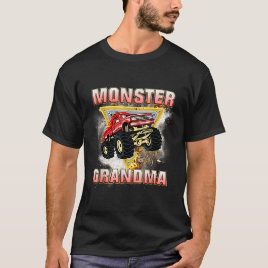 Monster Truck Oma T Shirt (Voorkant)