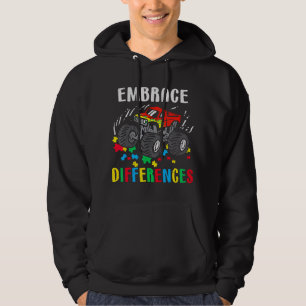 Monster Truck Omhelzen Verschillen Shirt Jongen Au