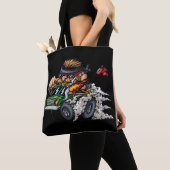 Monster Truck Ontwerp 1 Tote Bag (Dichtbij)