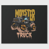 Monster Truck Ontwerp Cadeaupapier (Vlak)