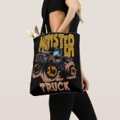 Monster Truck Ontwerp Tote Bag (Dichtbij)