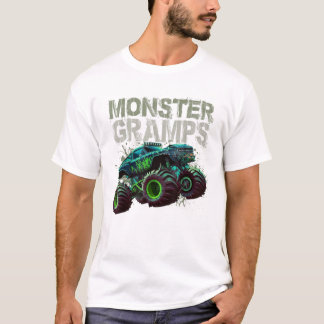 Monster Truck Opa Familie T-shirt