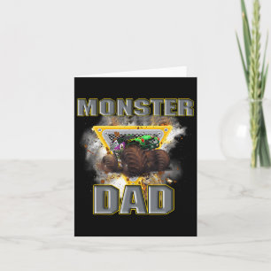 Monster Truck Pap Fathers Day Monster Truck is mij Kaart