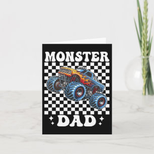 Monster Truck Papa Monster Truck Is Mijn Jam Truck Kaart
