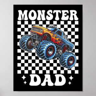 Monster Truck Papa Monster Truck Zijn Mijn Jam Tru Poster