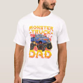 Monster Truck papa papa T-shirt (Voorkant)