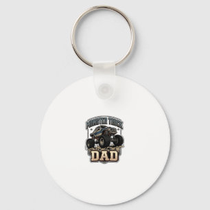 Monster Truck Papa Vintage Vector T-shirt Ontwerp_ Sleutelhanger