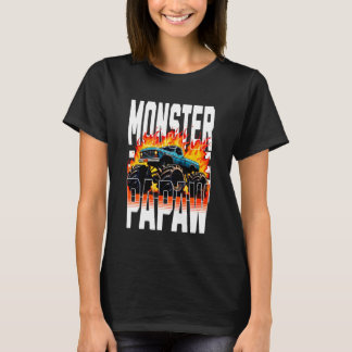 Monster Truck Papaw Family Matching Monster Truck  T-shirt
