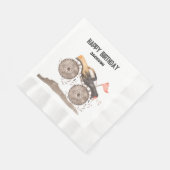 Monster Truck papieren servetten (Hoek)