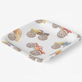 Monster Truck Party Borden Papieren Bordje (Gebogen)