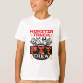 Monster Truck Pit Crew T-shirt (Voorkant)
