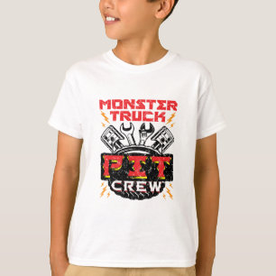 Monster Truck Pit Crew T-shirt