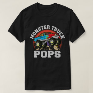Monster Truck Poppen Matching familie opa kostuum T-shirt