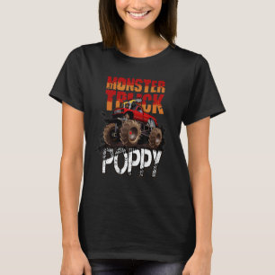 Monster Truck Poppy Retro  Monster Father' T-shirt