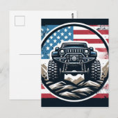 MONSTER TRUCK POST KAART (Voorkant / Achterkant)