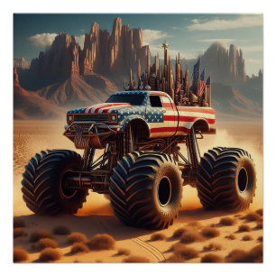 MONSTER TRUCK POSTER