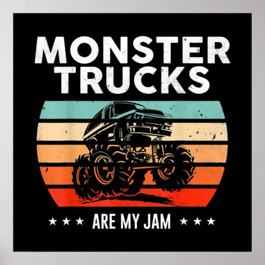  Monster Truck Poster (Voorkant)