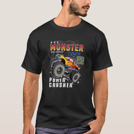Monster Truck Power Crusher T-shirt (Voorkant)