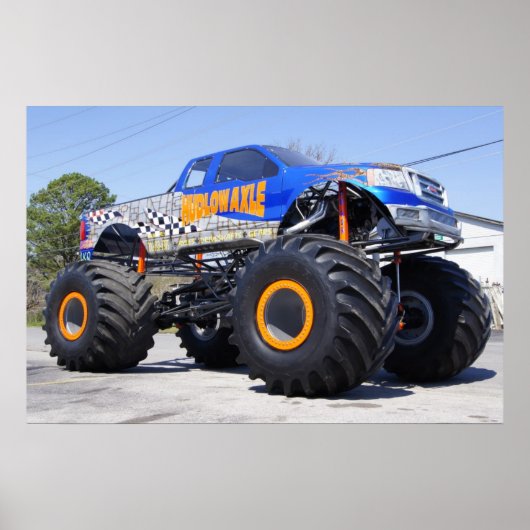 Monster Truck Print (Voorkant)
