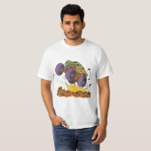 Monster Truck Pumpkin Field T-shirt (Voorkant volledig)