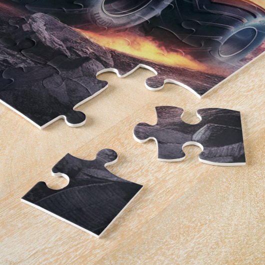 Monster Truck Puzzel (Zijkant)