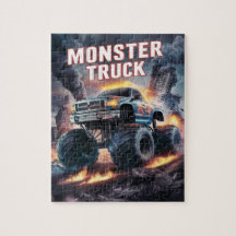 Monster Truck Puzzel
