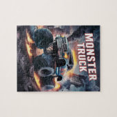 Monster Truck Puzzel Legpuzzel (Horizontaal)