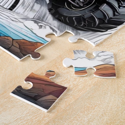 Monster Truck puzzel Legpuzzel (Zijkant)