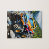 Monster Truck Puzzel Legpuzzel (Horizontaal)