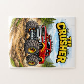 Monster Truck Puzzel voor Kinderen  (Horizontaal)