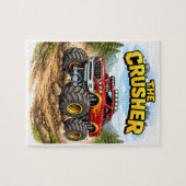 Monster Truck Puzzel voor Kinderen (Horizontaal)