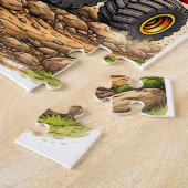 Monster Truck Puzzel voor Kinderen (Zijkant)