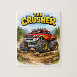 Monster Truck Puzzel voor Kinderen