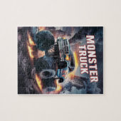 Monster Truck Puzzel voor Kinderen (Horizontaal)