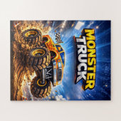 Monster Truck Puzzel voor Kinderen van 4-8 jaar (Horizontaal)