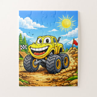 Monster Truck Puzzle for Kids Ages 3–5 Legpuzzel
